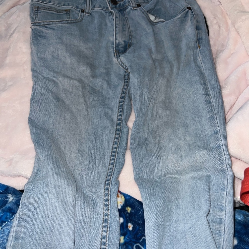 Forever 21 Men's Light Blue Jeans